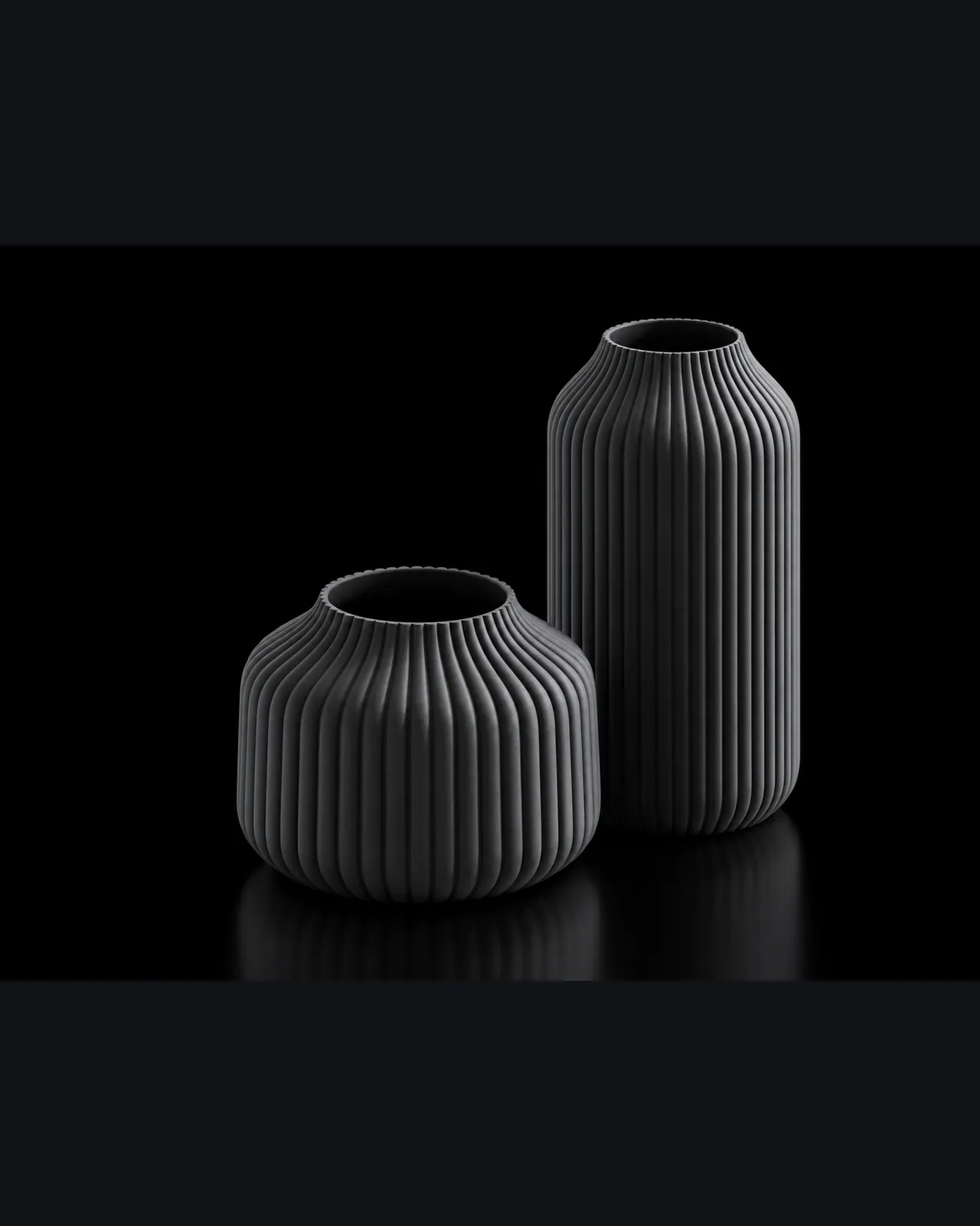 Conjunto de Vasos Canelados